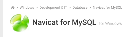 Navicat for MySQL