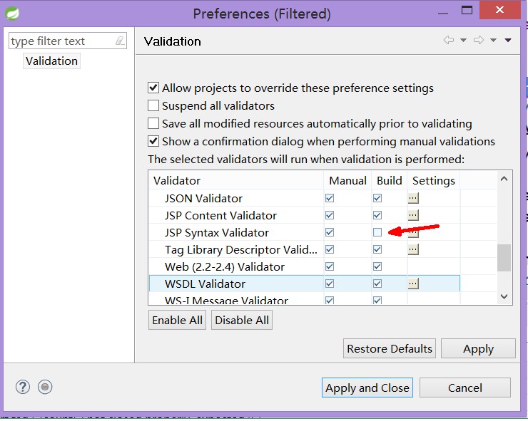 解决jsp中的Description Resource Path Location Type错误提示 ...