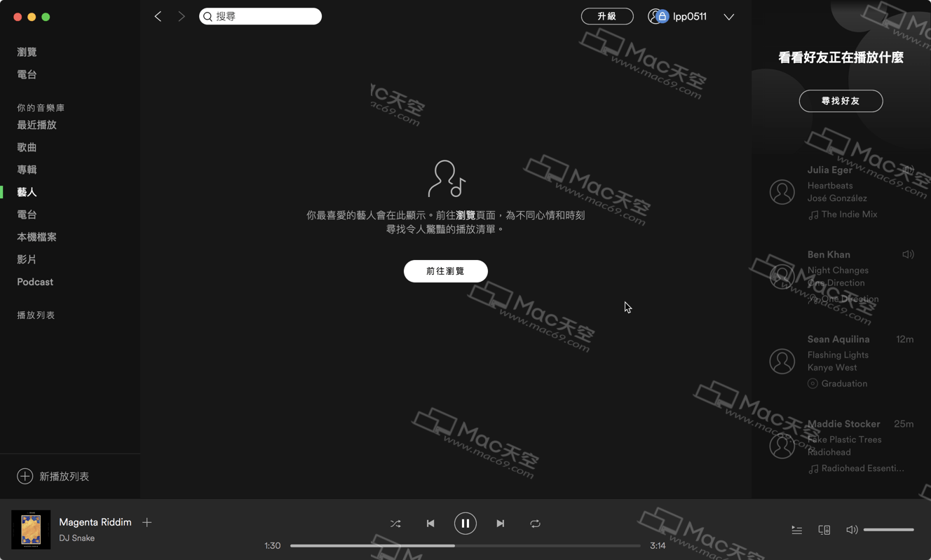 Spotify For Mac 音乐播放器 中文版永久使用教程 Tzfabc的博客 Csdn博客