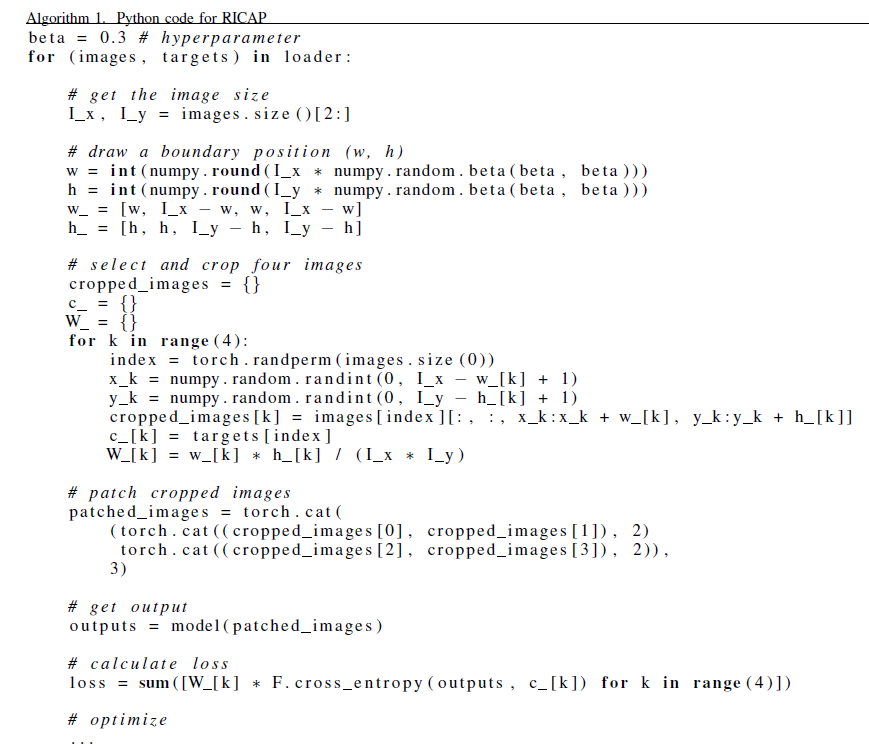 解读 Data Augmentation using Random Image Cropping and Patching for Deep CNNs