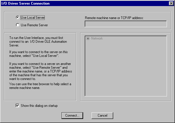 TOP Server 06 I/O Driver Server Connection