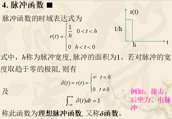 脉冲函数