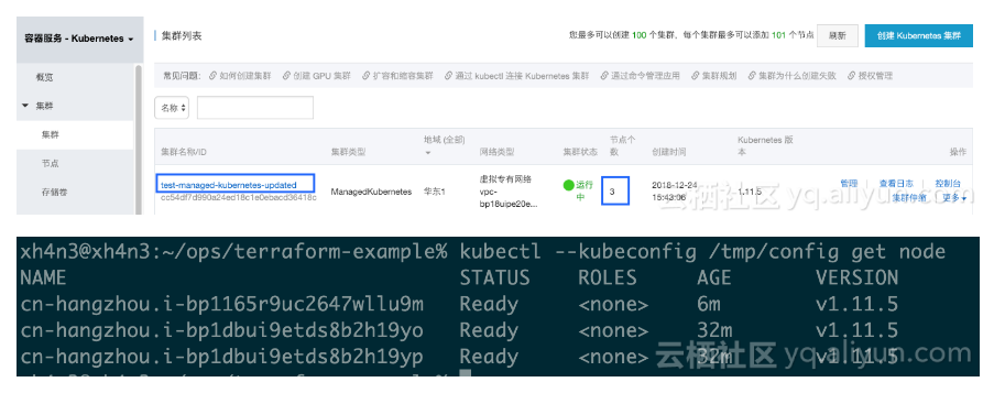 使用Terraform创建托管版Kubernetes