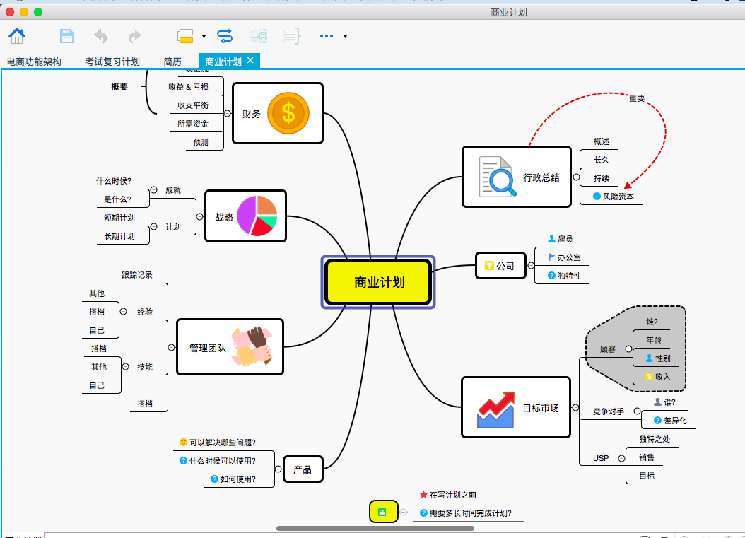 最详细xmind绘制思维导图操作