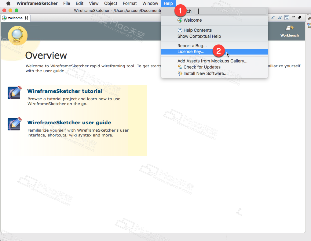 WireframeSketcherforMac破解教程