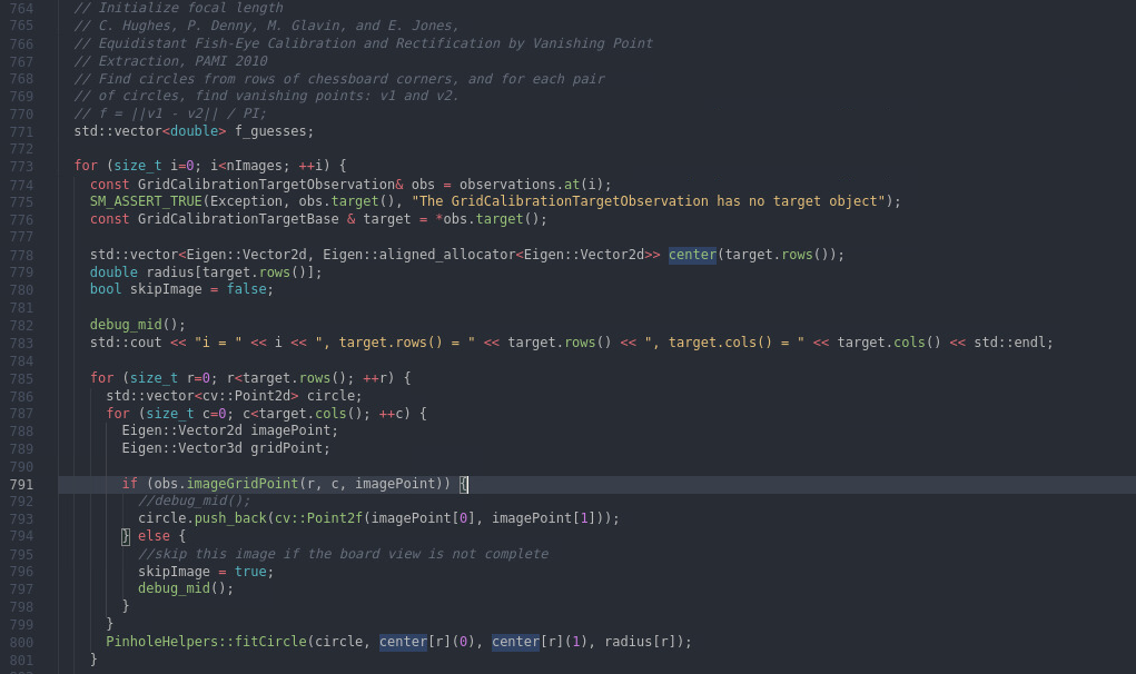 Kalibr calibration card stuck in Extracting calibration target corners