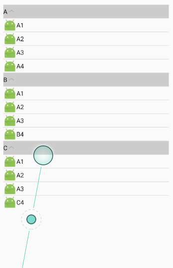 Android ExpandableListView