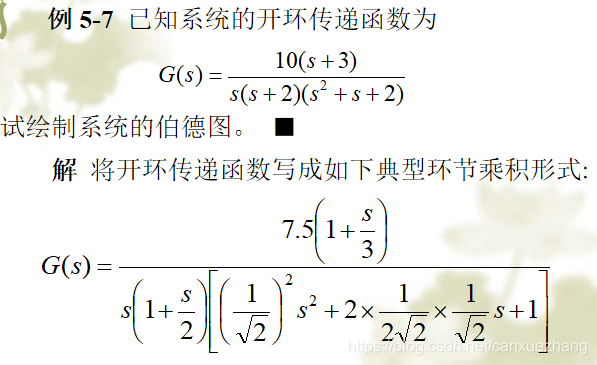 绘制伯德图