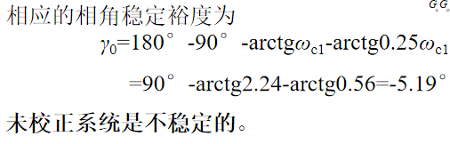 计算相角裕度