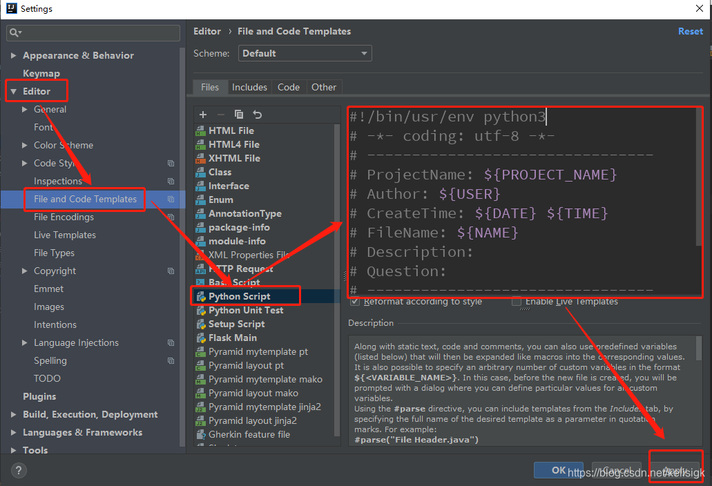 使用IntelliJ Idea快速生成python文件信息模板_idea python 文件和代码模板-CSDN博客