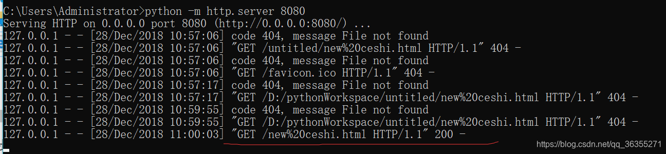 使用 python 创建一个本地web 服务器_python 本机虚拟服务器网址-CSDN博客