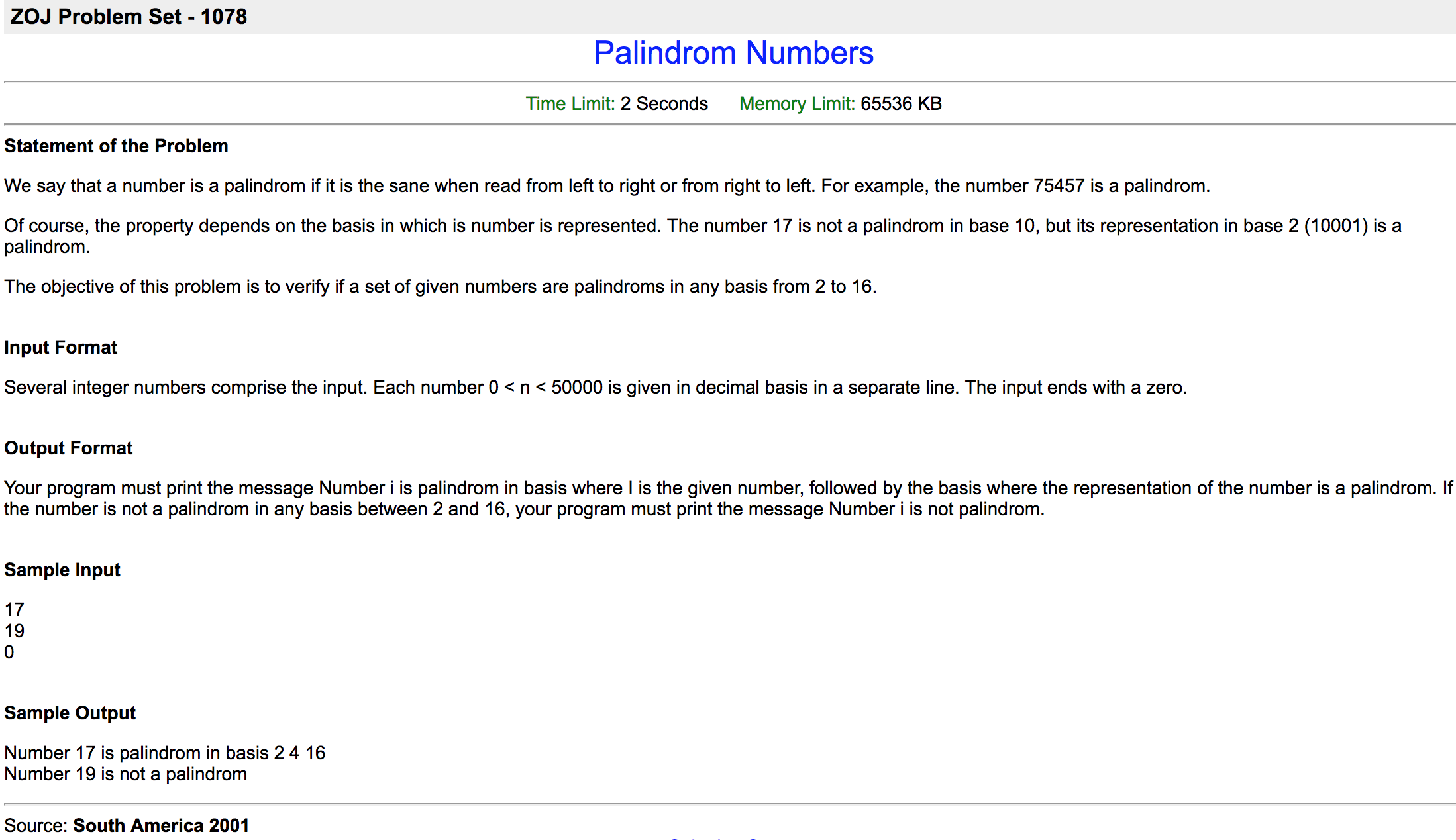 C++ Zoj1078 Palindrom Numbers(回文数)_is-palindroma写回文-CSDN博客