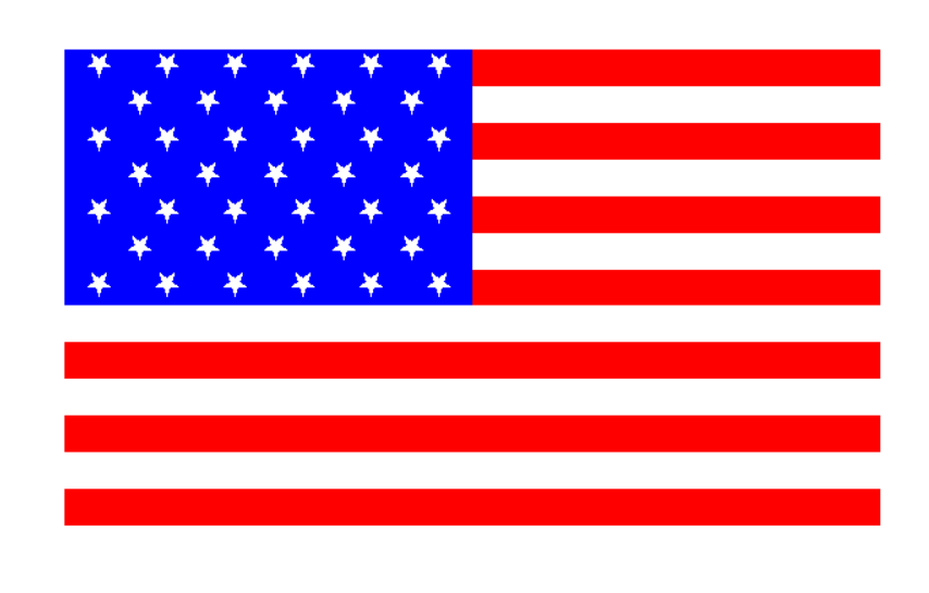 这是错误的美国国旗