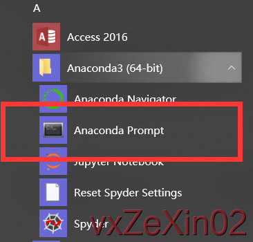 Anaconda Prompt