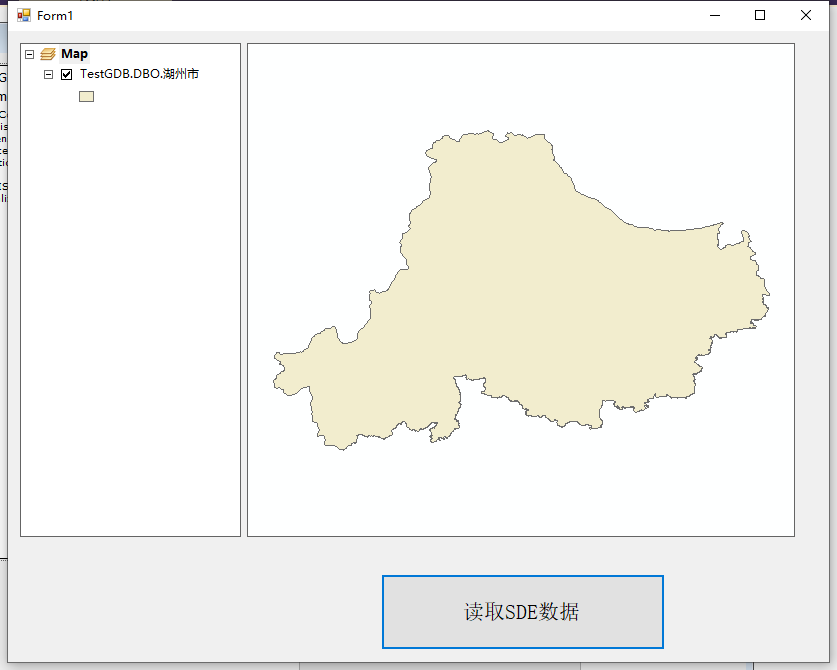 ArcEngine连接sde并读取数据