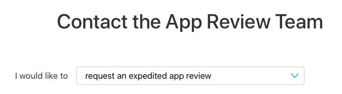 Contact the App Review Team