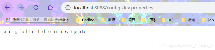 ：neo.hello: hello im dev update。