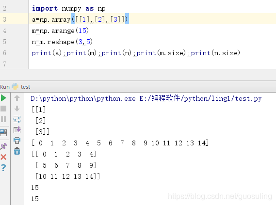 python array in numpy | numpy – qigwu Images High... python中numpy库的使用举例_np.array() 代码定义函数和矩阵-CSDN博客