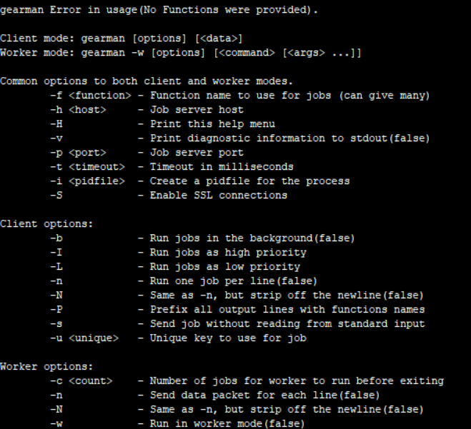 Gearman的安装以及配置使用Gearman的PHP扩展环境_gearmand command not foundCSDN博客