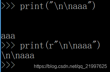 Python中print R 含义 字符串前导r含义 别说话写代码的博客 程序员信息网 Print R 程序员信息网