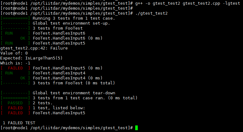 GoogleTest测试框架介绍(二)_google test setup-CSDN博客