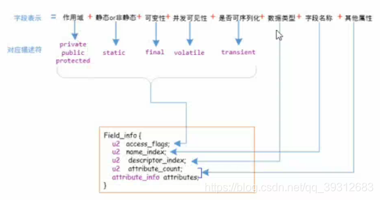 字段表示