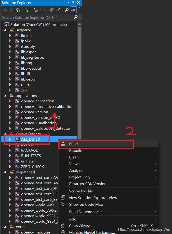 【OpenCV】opencv4 + opencv_contrib 4 + VS2015-VS2019的编译_vs2015编译opencv4 ...