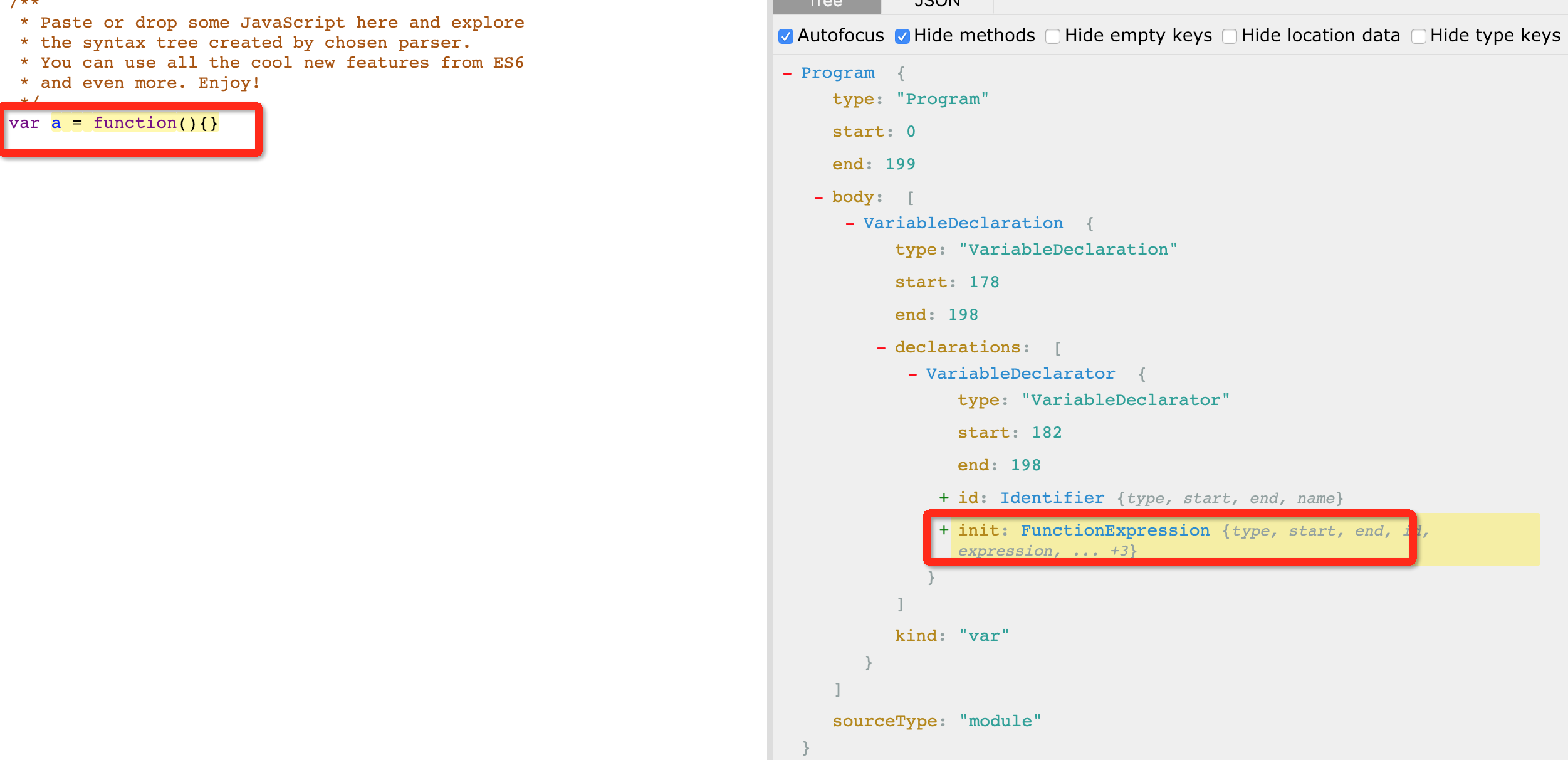 javascript ast篇一:变量声明 VariableDeclaration_variabledeclarator-CSDN博客
