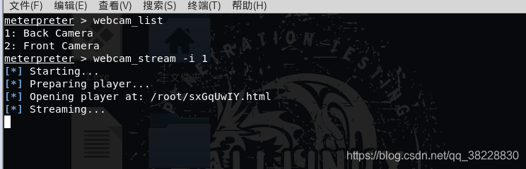 使用Kali生成木马控制安卓手机 https://img-blog.csdnimg.cn/20190106130737831.png?x-oss-process=image/watermark,type_ZmFuZ3poZW5naGVpdGk,shadow_10,text_aHR0cHM6Ly9ibG9nLmNzZG4ubmV0L3FxXzM4MjI4ODMw,size_16,color_FFFFFF,t_70
