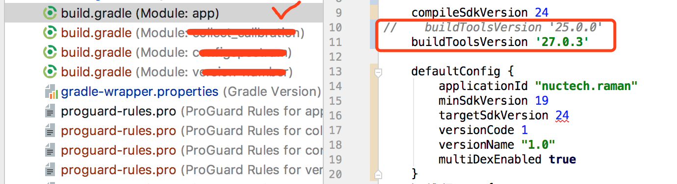 升级到android Studio 3 2 1 报the Specified Android Sdk Build Tools Version 25 0 0 Is Ignored As It Is 鲁迷那的专栏 坚持实践后再写出来 程序员宅基地