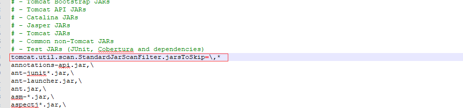 tomcat启动报错:The class hierarchy being processed was [org.jaxen.util ...