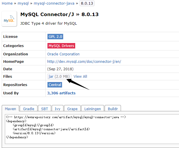 DBeaver mysql报错 Maven artifact ‘maven:/mysql:mysql-connector-java ...