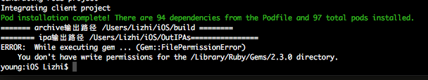 Gem Install 提示You Don'T Have Write Permissions For The /Library/Ruby/Gems/2.3.0  Directory._Lyycasablanca000的博客-Csdn博客