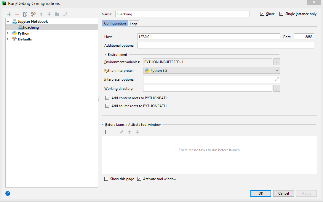 Pycharm无法启动本地jupyter notebook(403 post /api/kernels 《127.0.0.1》 '_xsrf