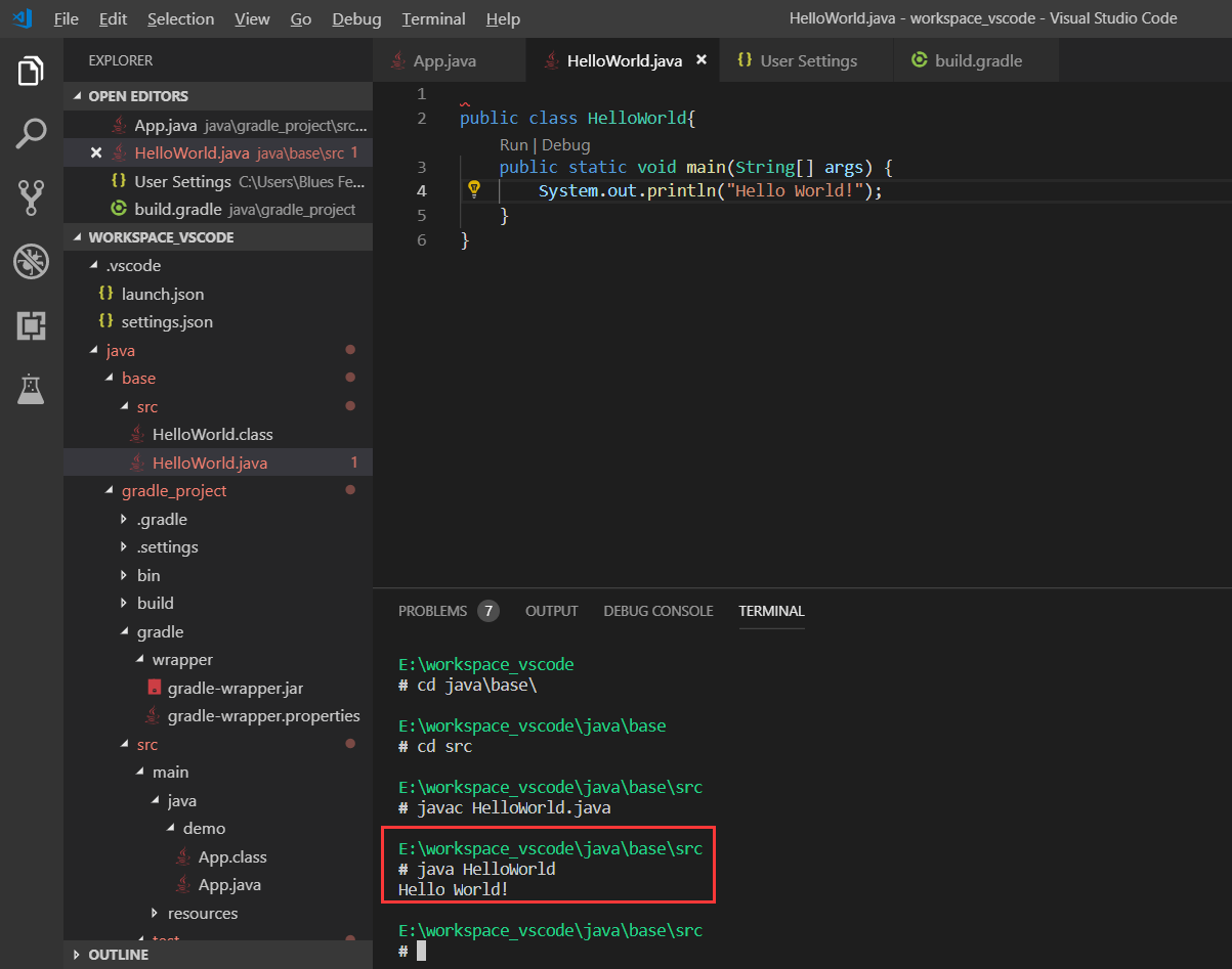 VSCode+Gradle搭建Java开发环境_Blues Feng的博客-CSDN博客_vscode配置gradle