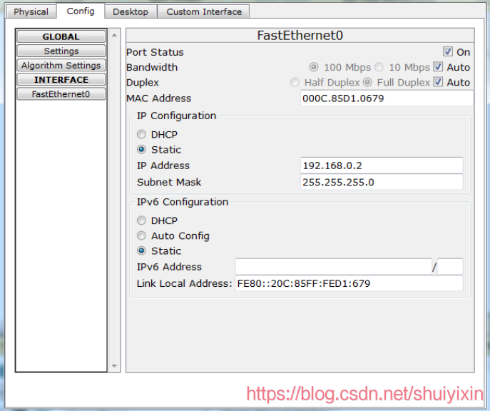 Conf configuration