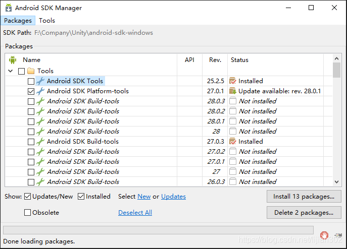 android9 api28 sdk windows unity2018 3可用 lijian302的博客 csdn博客