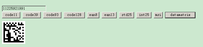 JS生成条形码/二维码 barcode.js、JsBarcode