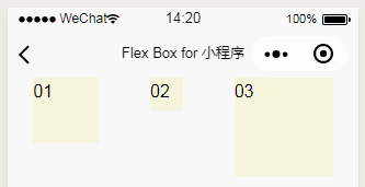 微信小程式樣式Flex Box精通課程-Flex專案的屬性-align-self（子元素上中下的設定）