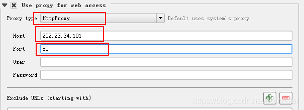 QGIS 如何设置代理