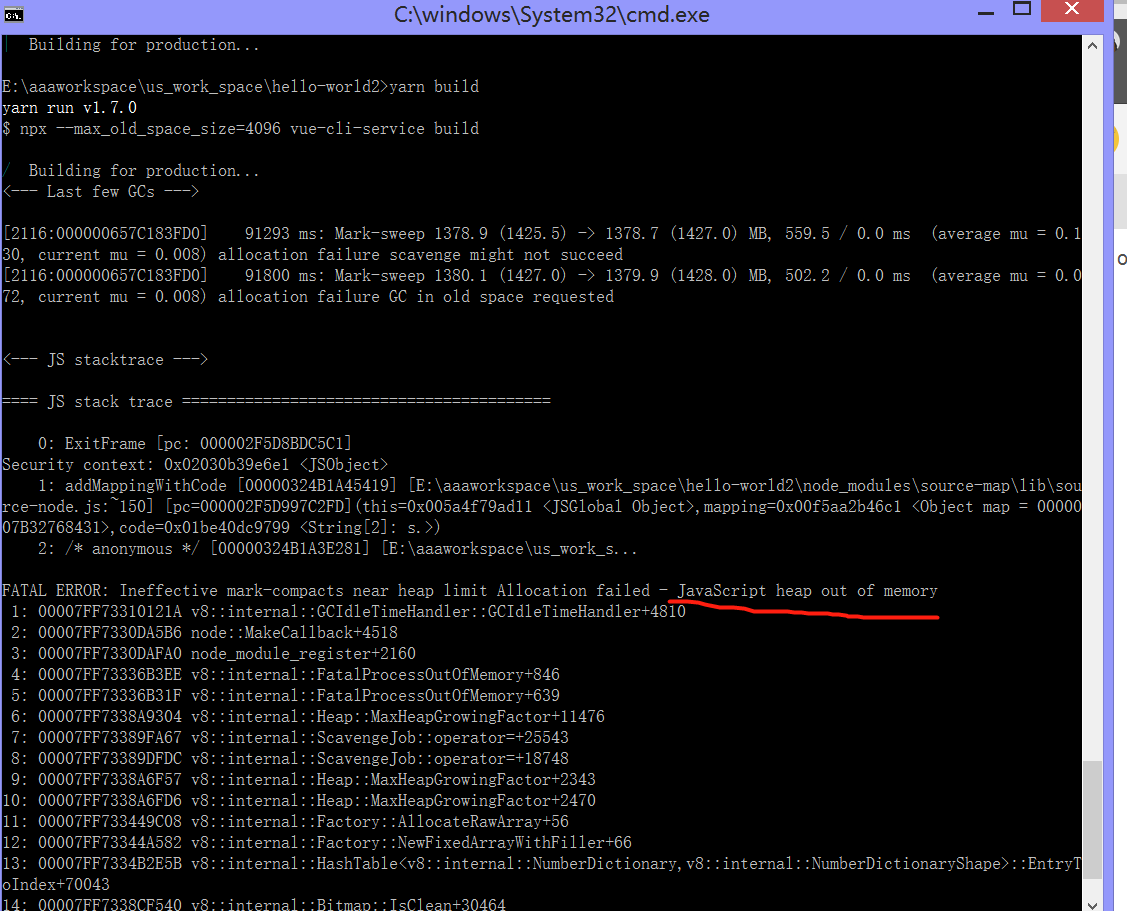 vue-cli3-javascript-heap-out-of-memory-vue3-npm-run-build