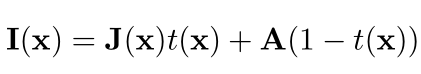 去雾的数学模型