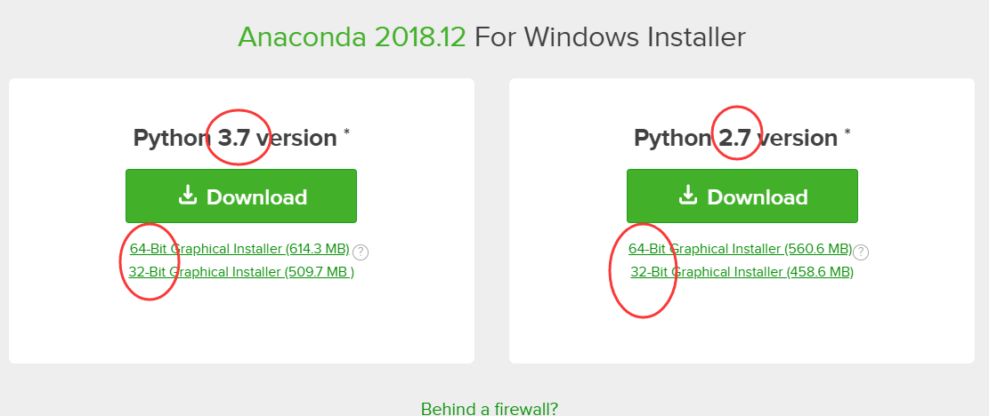 Anaconda的Windows平台下载