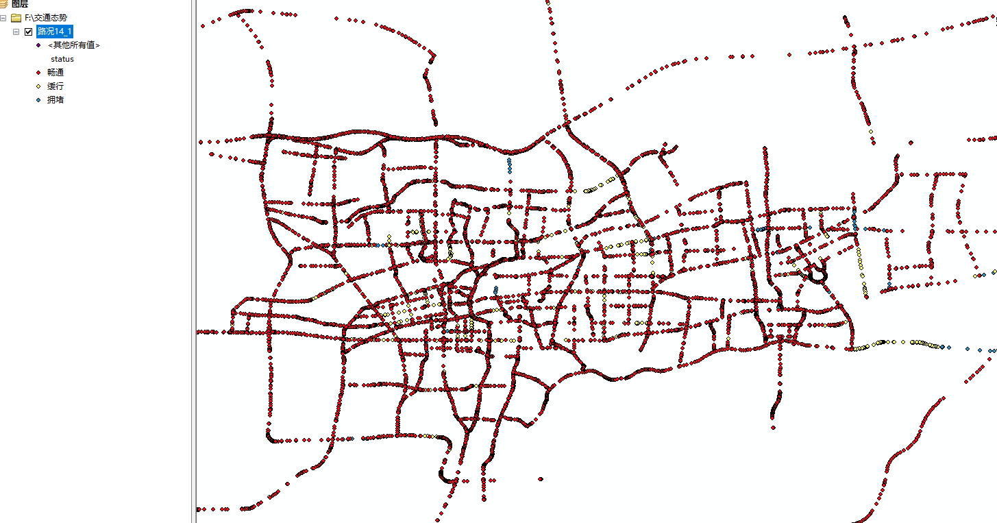高德地图交通态势爬取