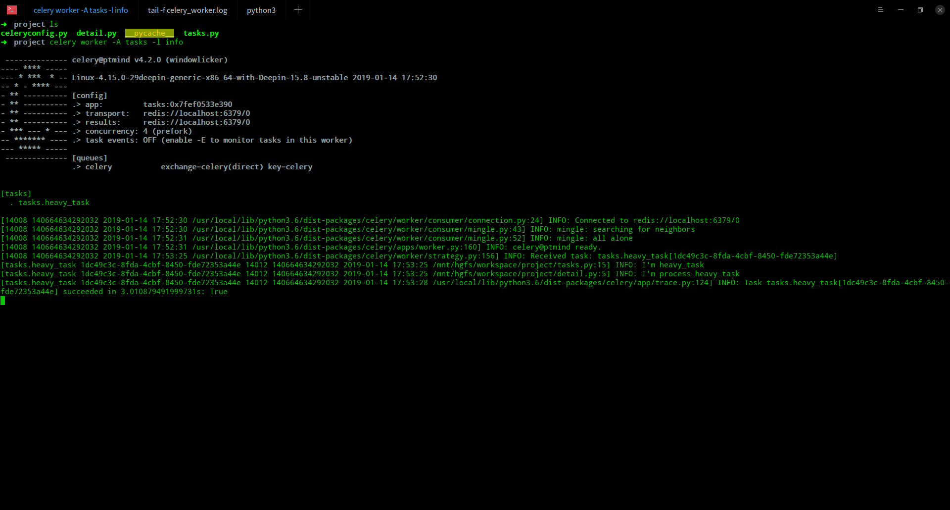 celery自定义日志格式，自动为输出日志增加任务名（task name）和任务ID（task id）_celery 日志格式CSDN博客