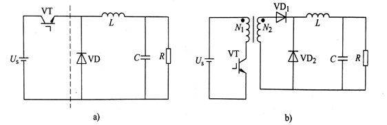 图2-1-3 变换器与单端正激