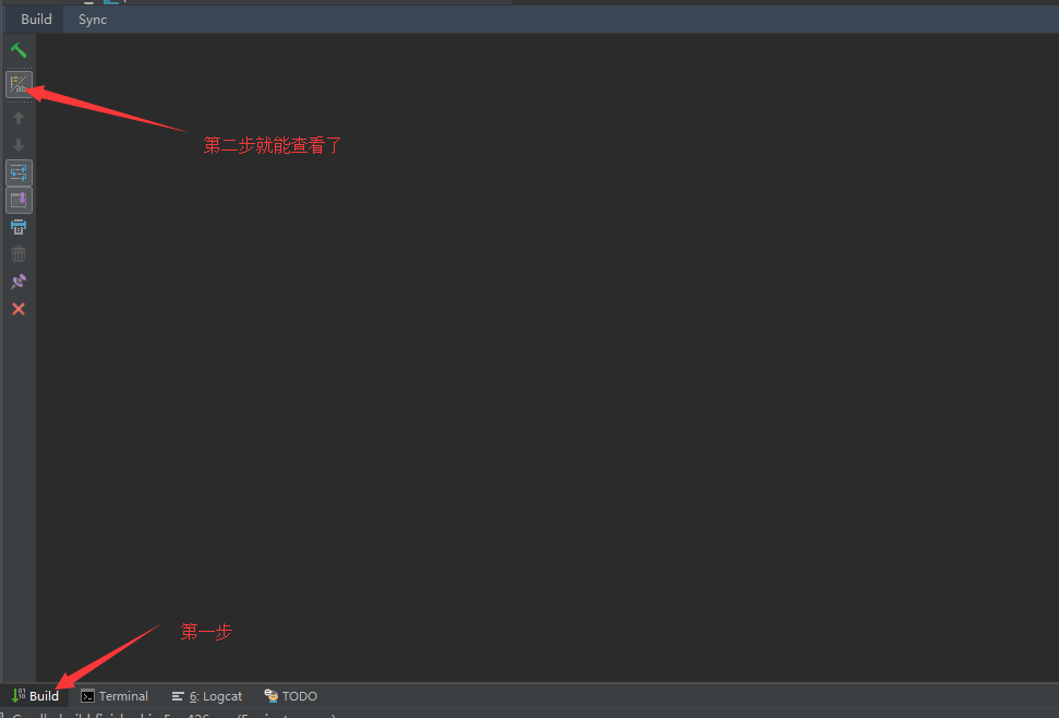 android 之后查看gradle console窗口_android studio 怎么打开console 打印窗口_一往无前-千夜的博客-CSDN博客