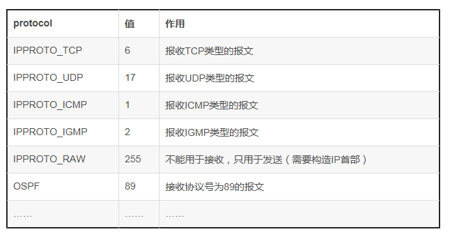 原始套接字