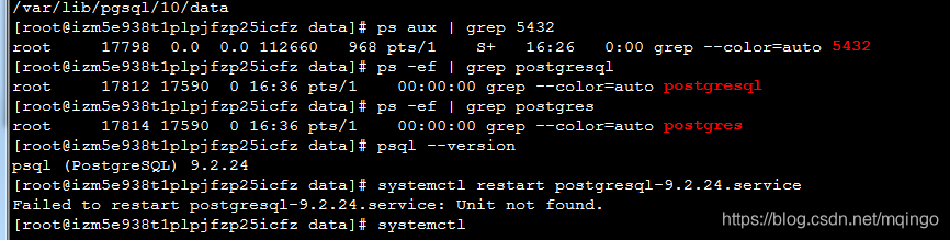 Postgresql Failed To Restart Postgresql 9 2 24 Service Unit Not