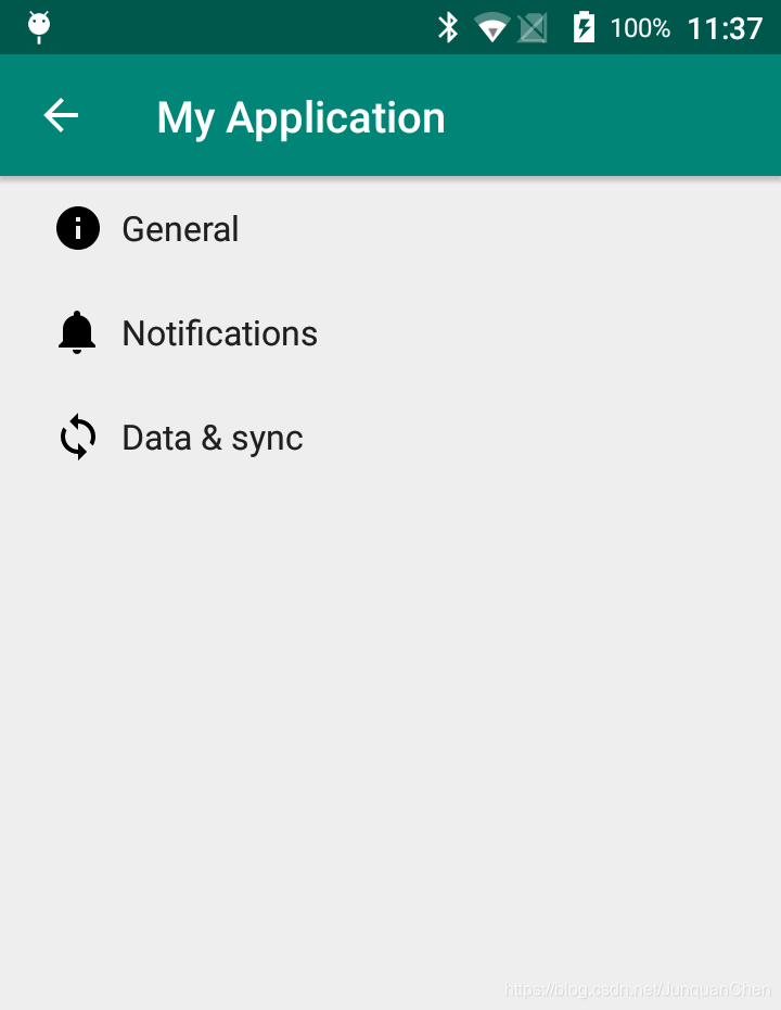 PreferenceFragment使用